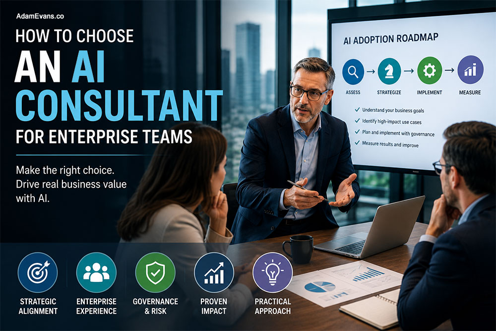 How to Choose an AI Consultant for Enterprise Companies