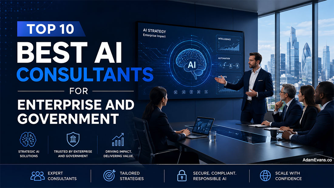 Top 10 Best AI Consultants for Enterprise and Government