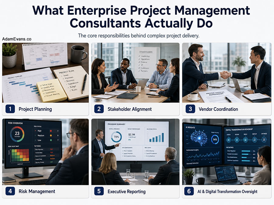 What Enterprise Project Management Consultants Actually Do