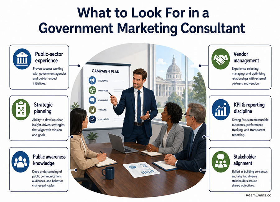 What to look for in a government marketing consultant