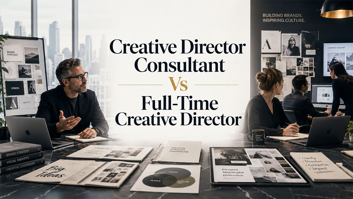 Creative Director Consultant vs Full-Time Creative Director