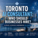 Toronto AI Consultant