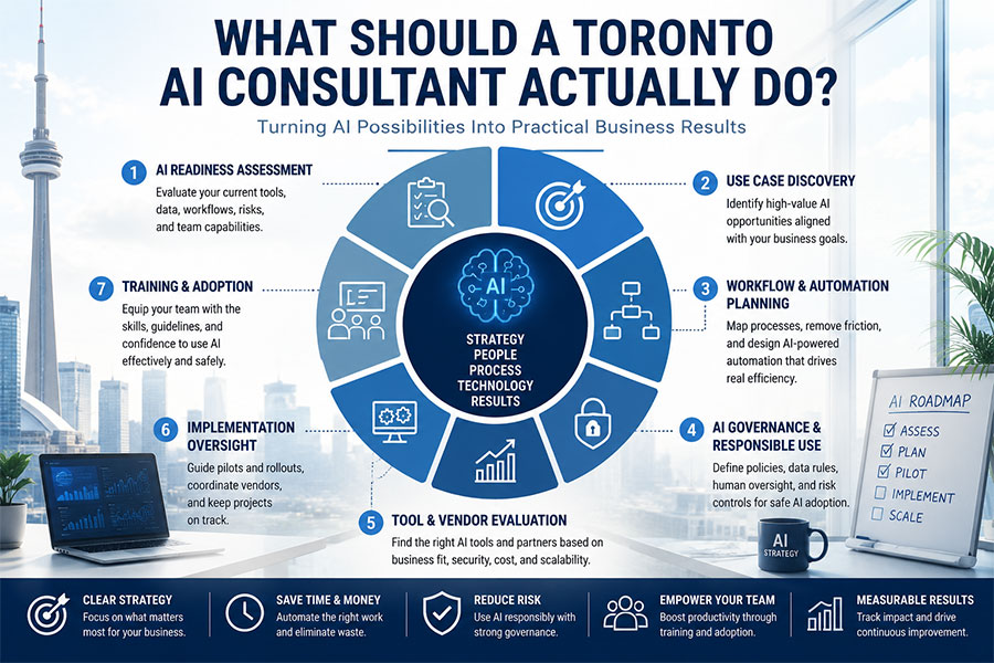 What Should A Toronto AI Consultant Actually Do